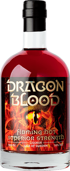 En flaska Dragon Blood Superior Strength en flaska Dragon Blood Superior Strength