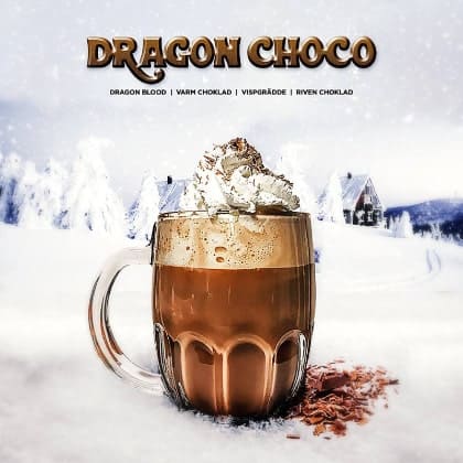 Dragon Choco; a hot drink made with Dragon Blood The drink Dragon Choco