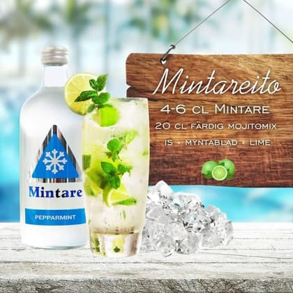 Mintareito; a delicious drink made with Mintare The drink Mintareito